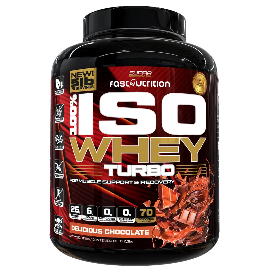 Fast Nutrition ISO Whey Turbo sabor chocolate