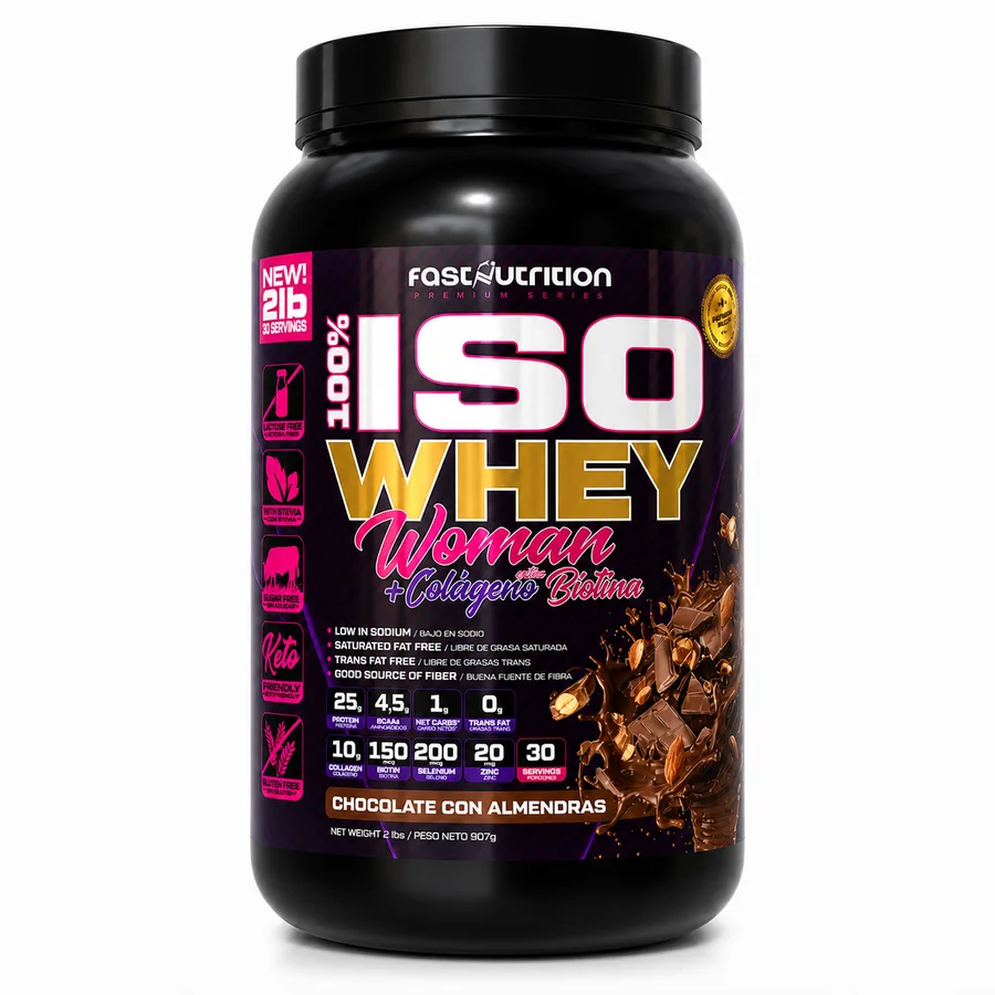 ISO Whey Woman + Colágeno y Biotina