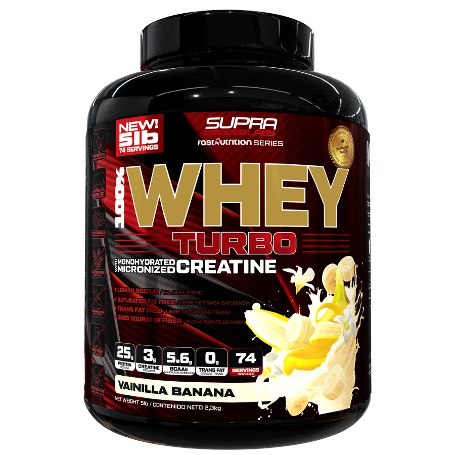 Whey Turbo con Creatina Micronizada